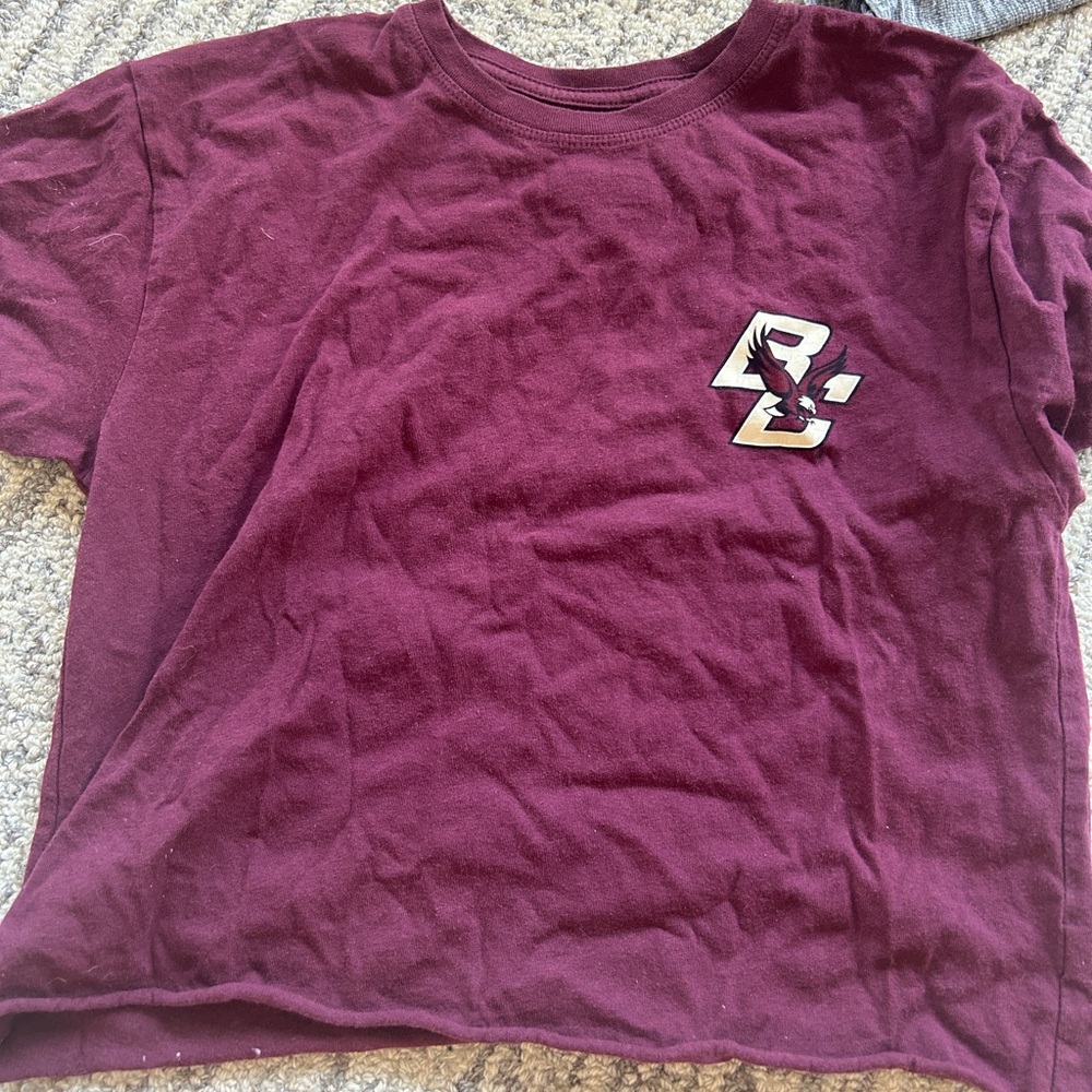 Boston College Top S - slightly cropped perfect length. Good condition